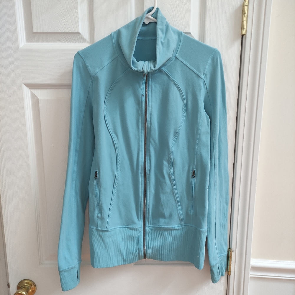 Lululemon Nice Asana Jacket blue moon S